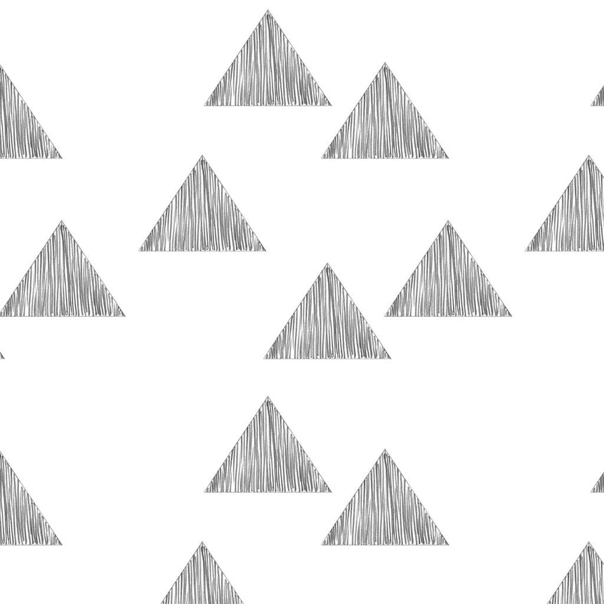 papier peint Triangle plomb rouleau