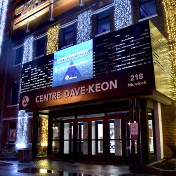 ecran numerique centre dave Keon